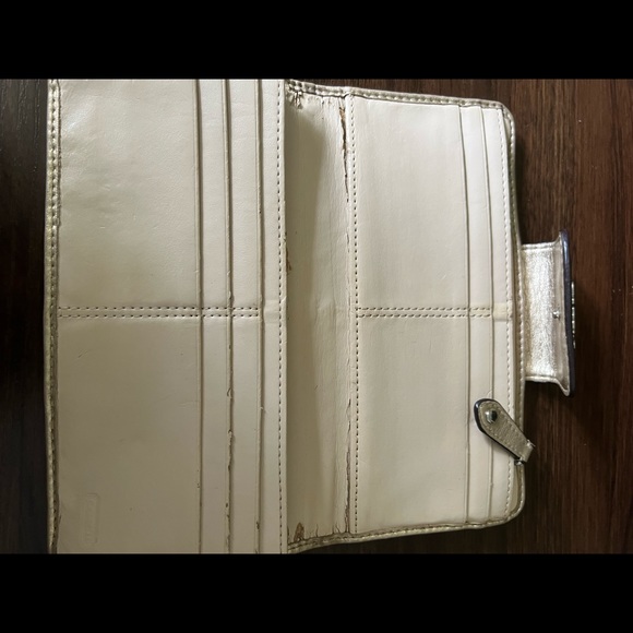 Pink Leather Coach Bag with Matching Wallet - Picture 3 of 3